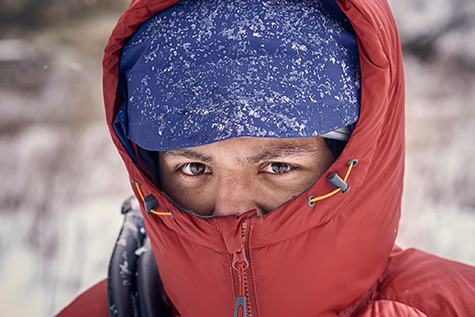winter portrait of Chris